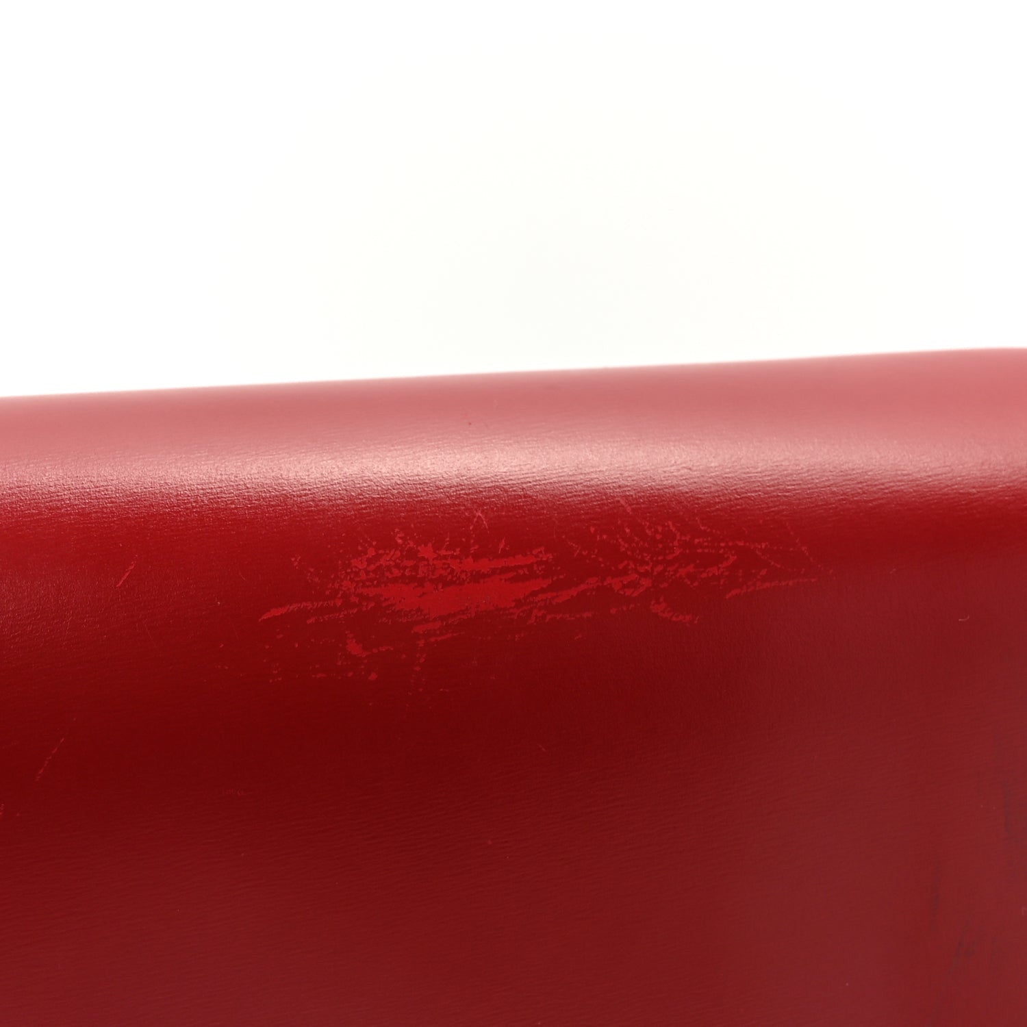 Celine Box Calfskin Medium Classic Box Flap Bag Red 4 of 10