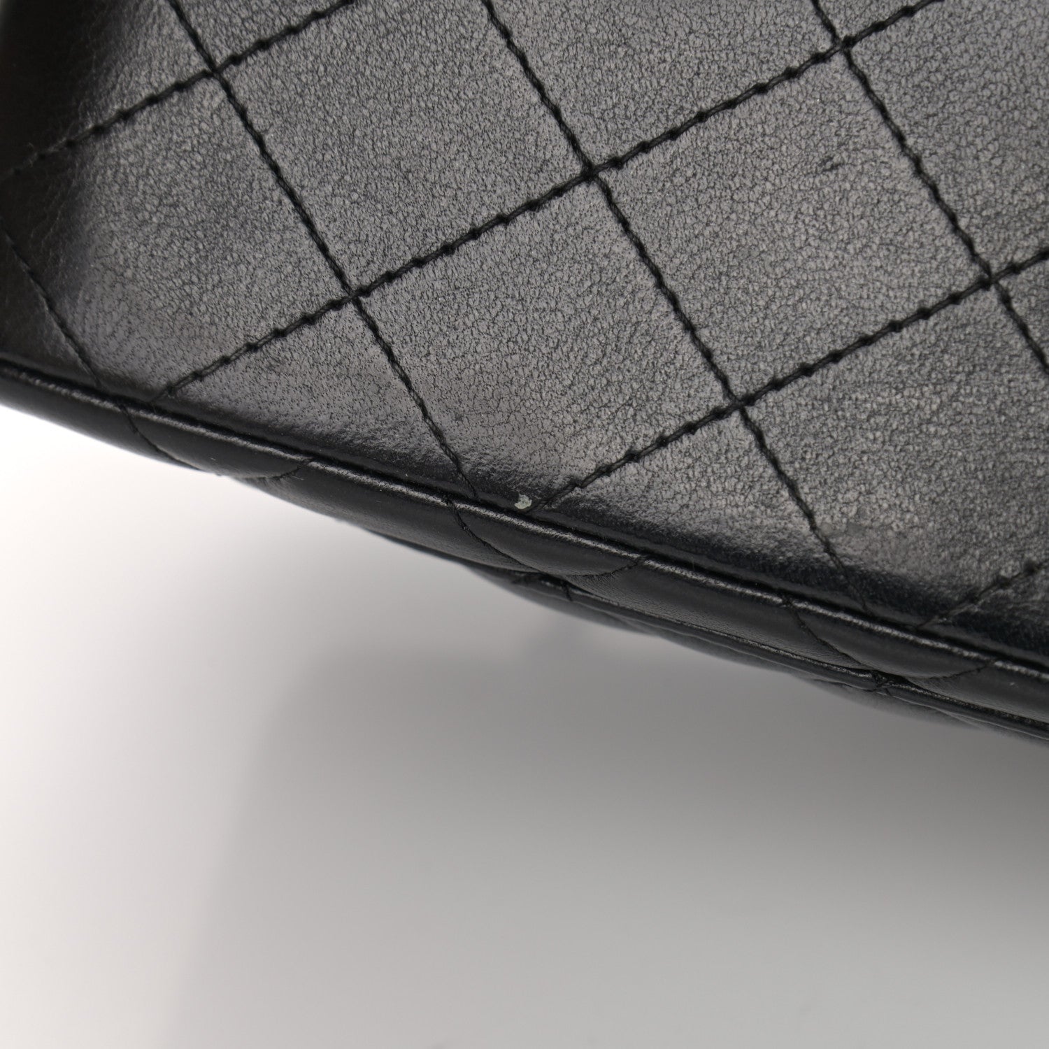 Chanel Lambskin Quilted Mini Rectangular Flap Black 11 of 12