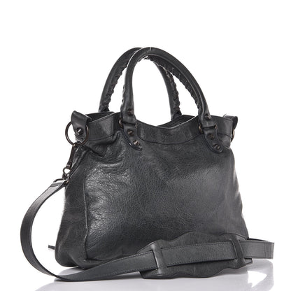 Balenciaga Agneau Classic Hardware Town Anthracite 4 of 9