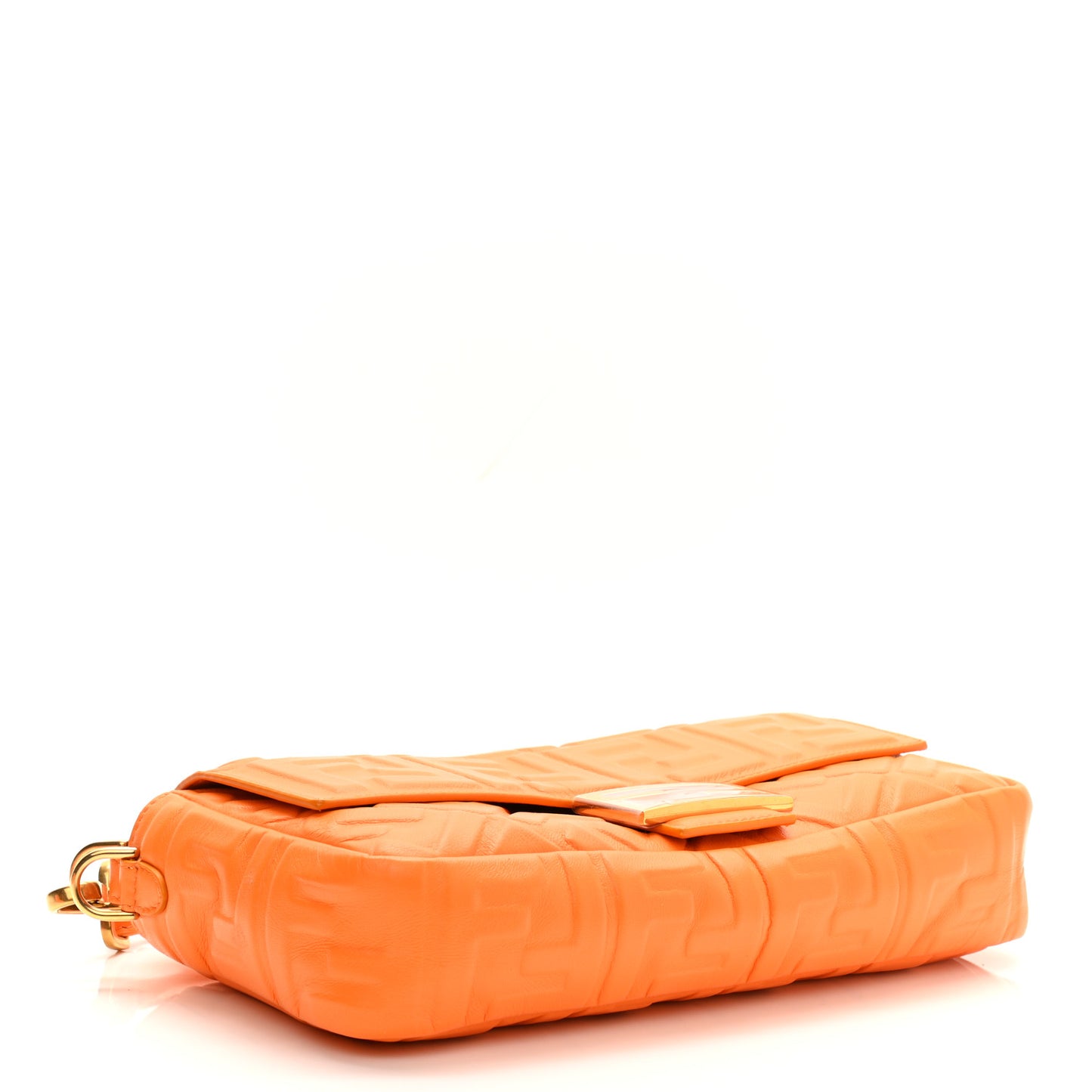 Calfskin Classic Y Clutch White