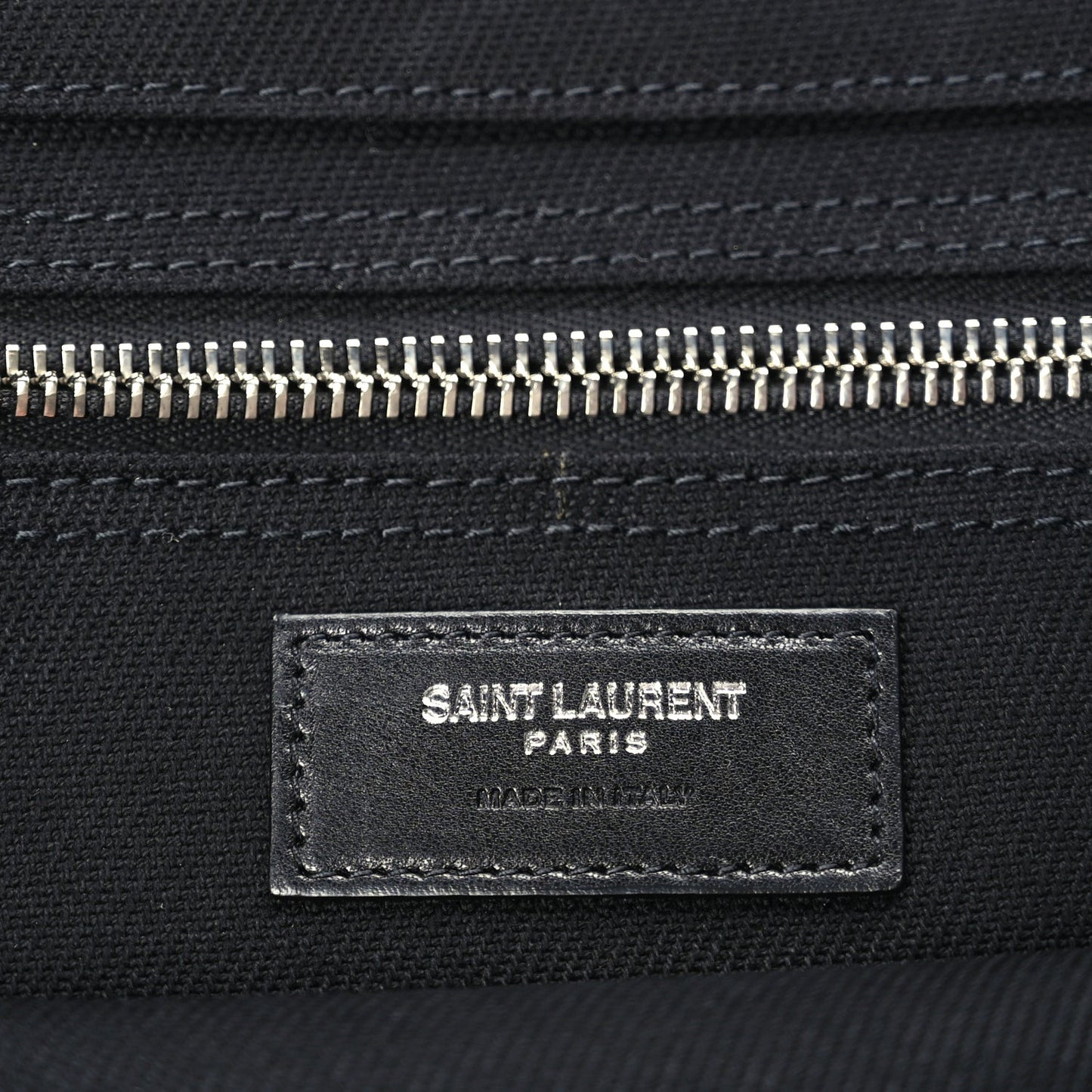 Linen Calfskin Rive Gauche Tote