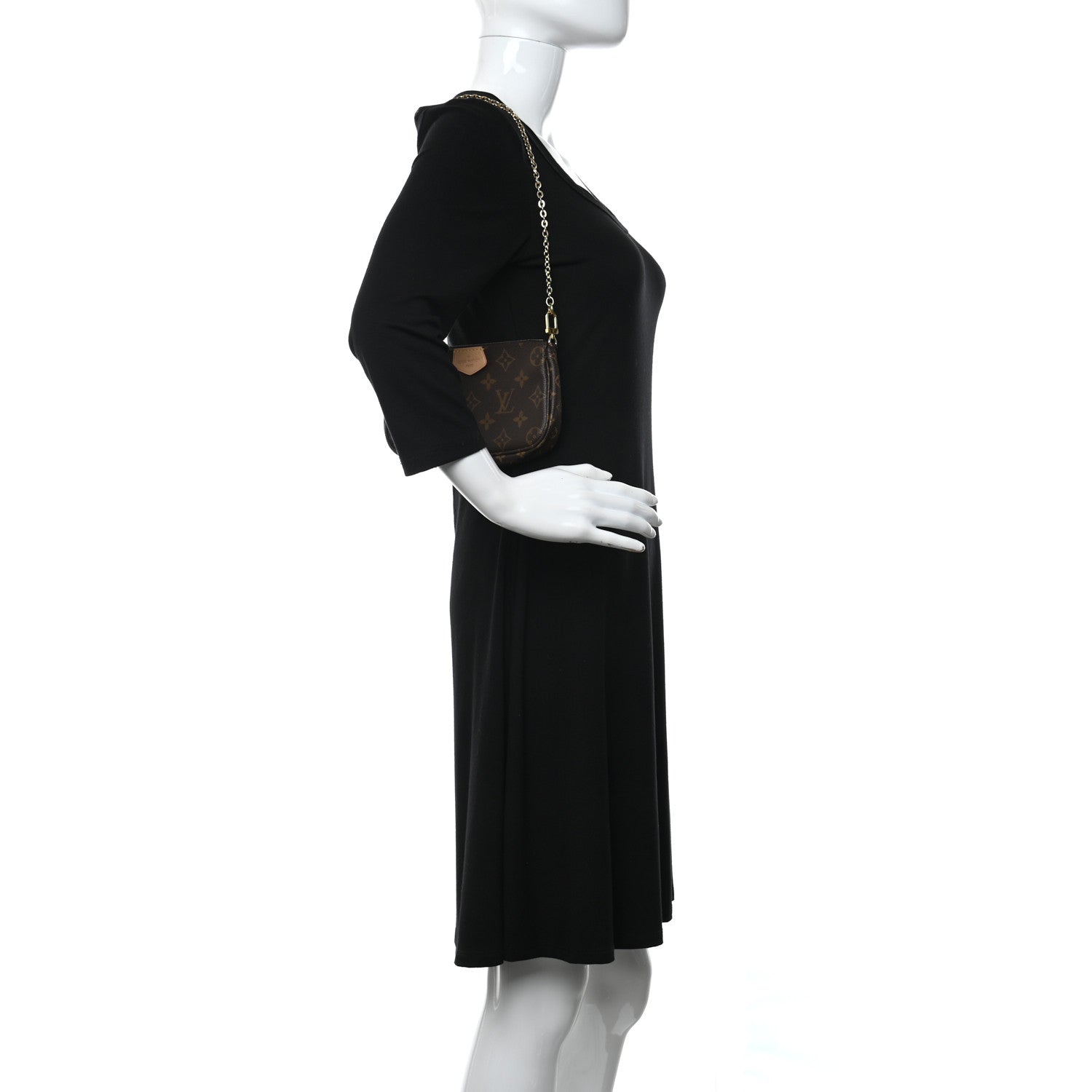 Louis Vuitton Monogram Multi Pochette Accessories Mini Pochette 2 of 9