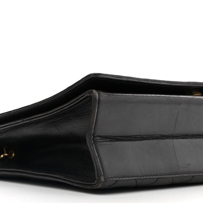 Chanel Lambskin Quilted CC Small Single Flap Black 10 of 14