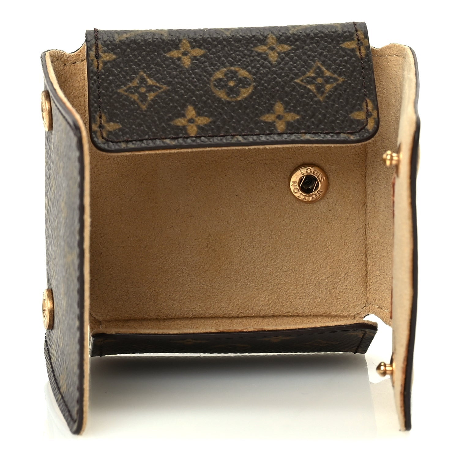 Louis Vuitton Monogram Folding Jewelry Case PM 6 of 10