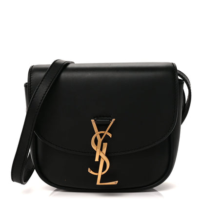 Saint Laurent Smooth Calfskin Classic Monogram Small Kaia Satchel Black 1 of 8