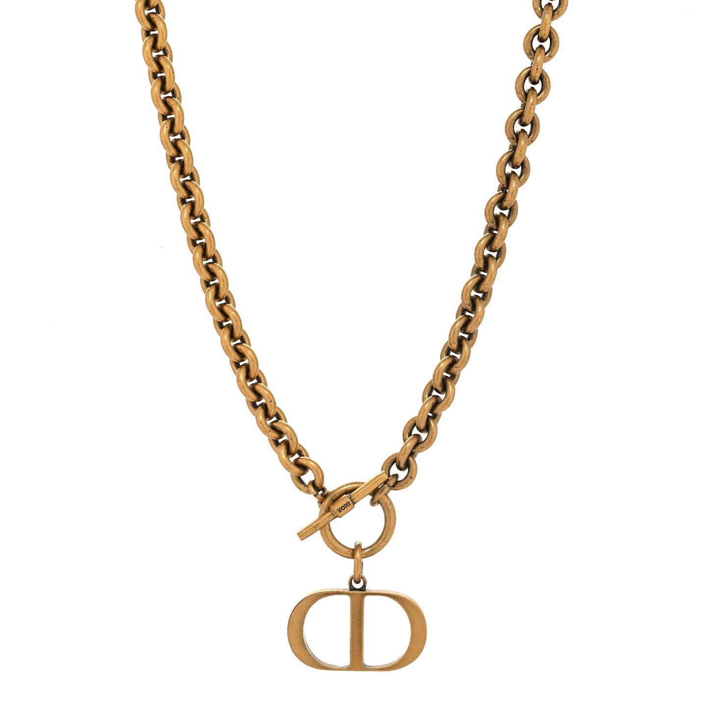 Metal 30 Montaigne Necklace Aged Gold