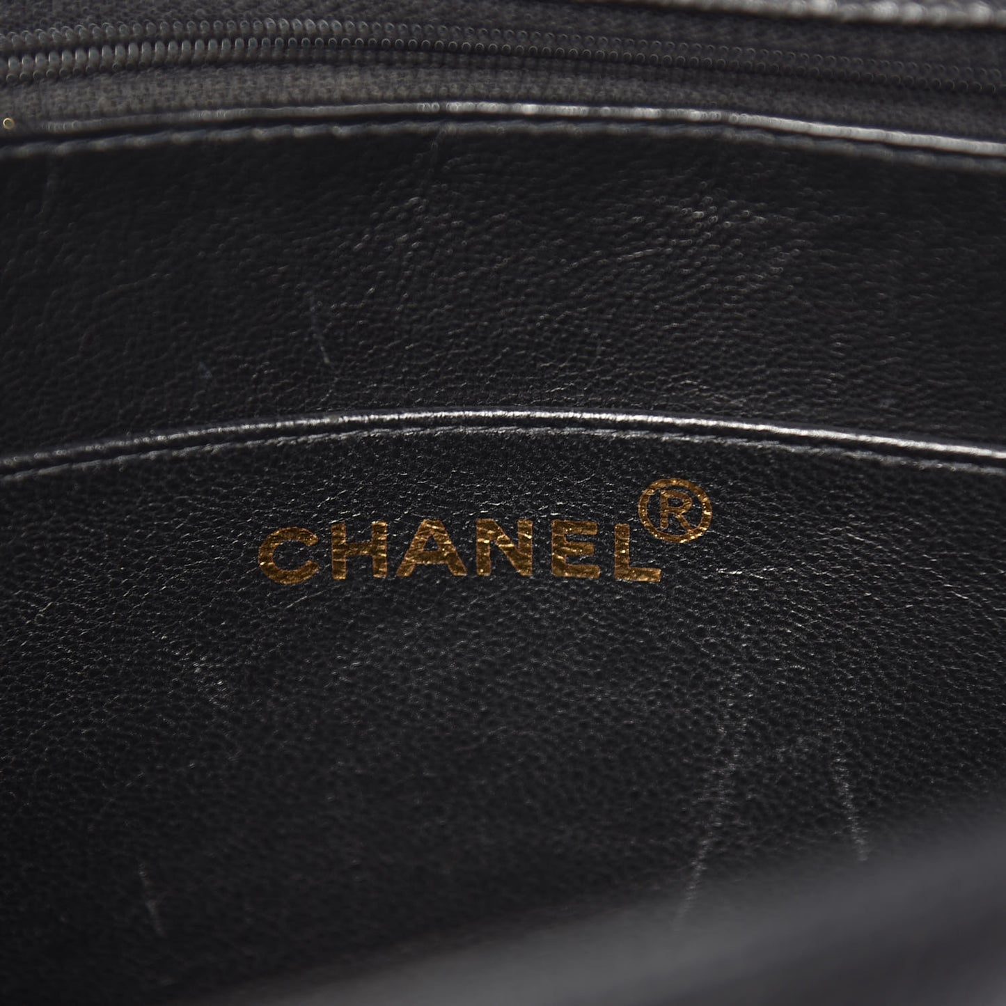 Caviar Quilted Briefcase Laptop Bag Black