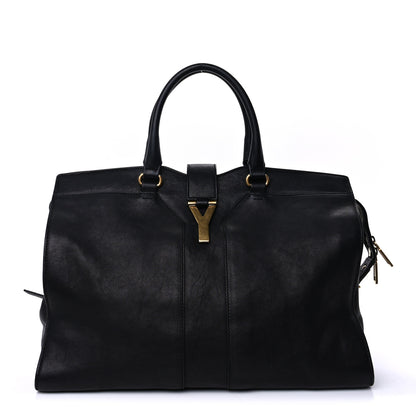 Saint Laurent Sheepskin Large Cabas ChYc Black 1 of 8