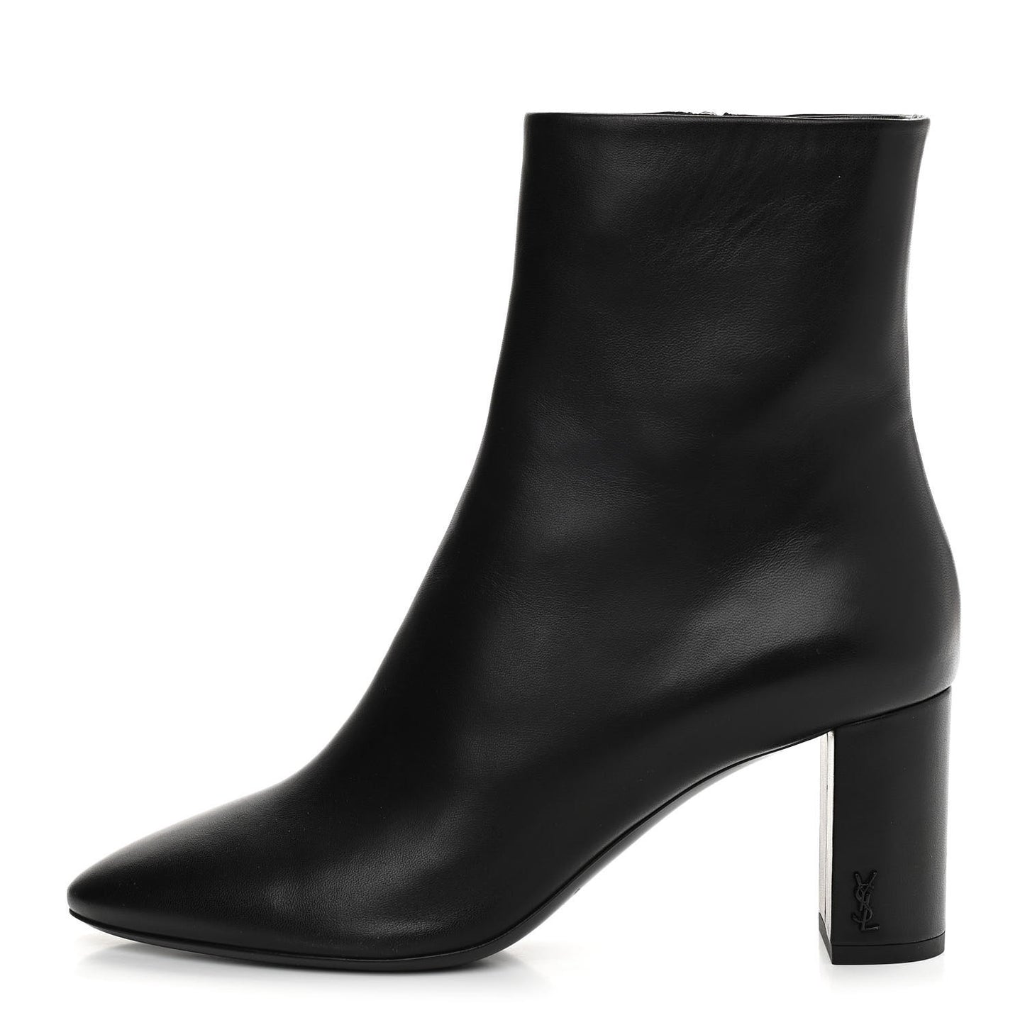 Nappa Vendome Loulou Ankle Zip Boot 38 Black