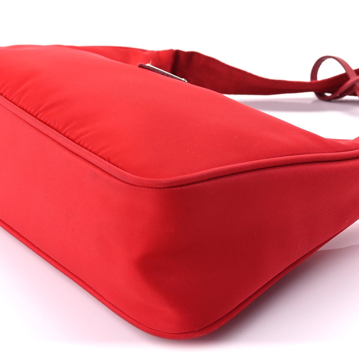 Tessuto Nylon Mini Re-Edition 2000 Bag Rosso