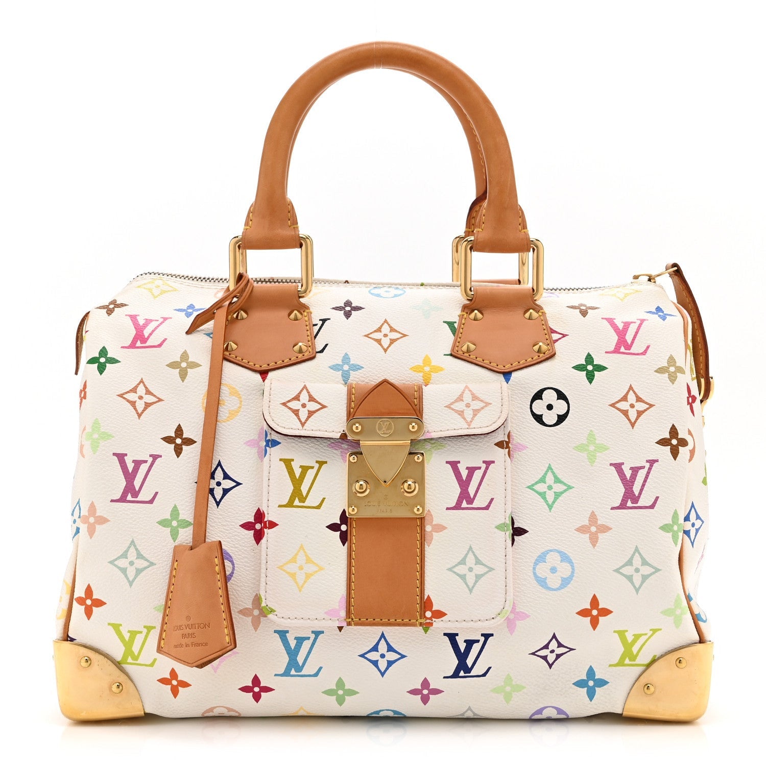 Louis Vuitton Monogram Multicolor Speedy 30 White 1 of 1