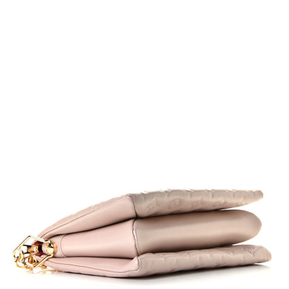 Louis Vuitton Lambskin Embossed Monogram Fall In Love Coussin PM Dragée Light Pink 3 of 6