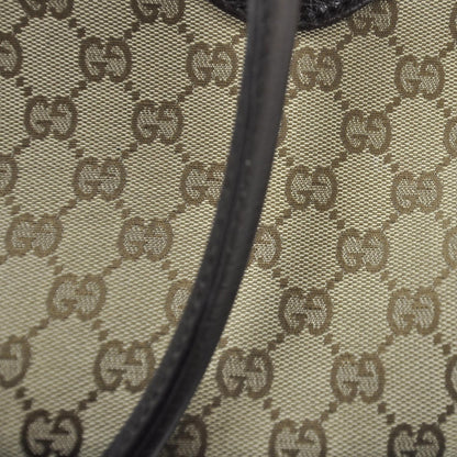 Gucci Monogram Horsebit Chain Shoulder Bag 10 of 11