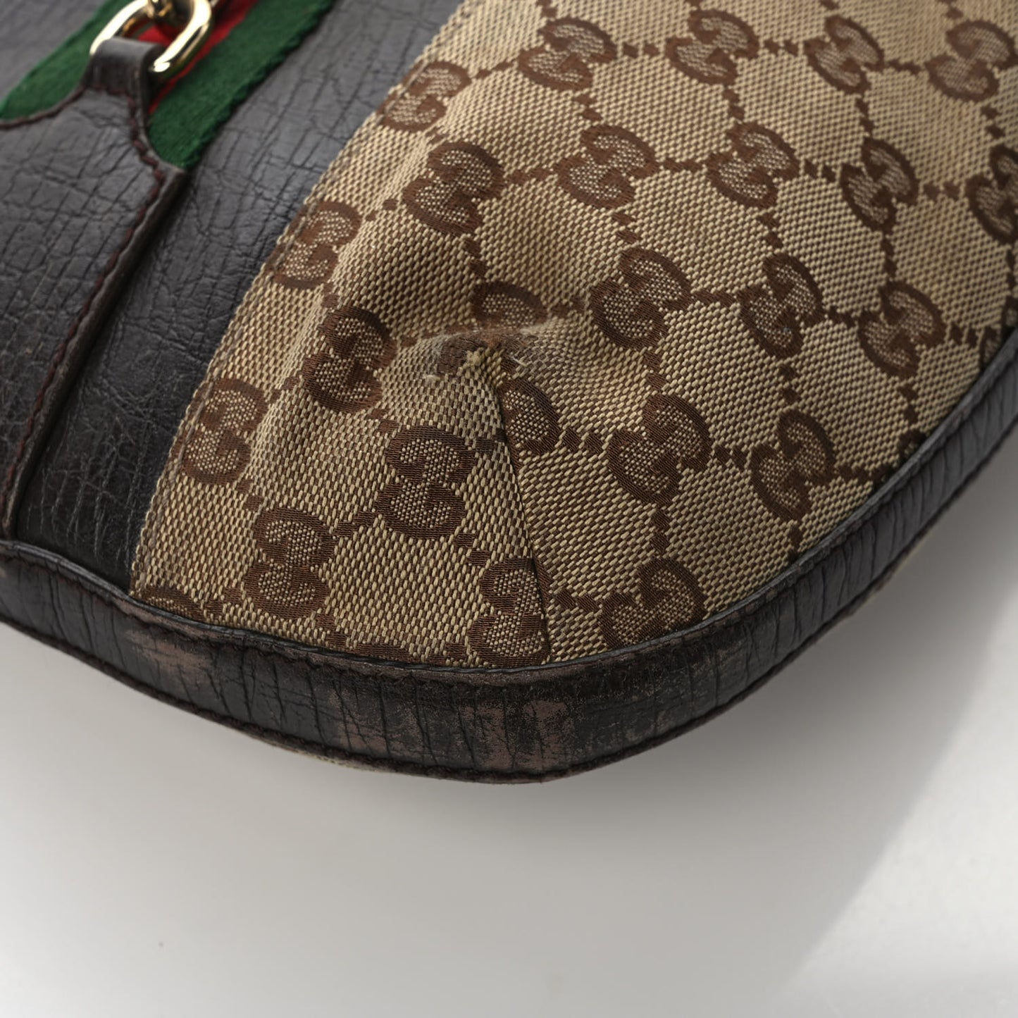 Monogram Hasler Hobo Dark Brown