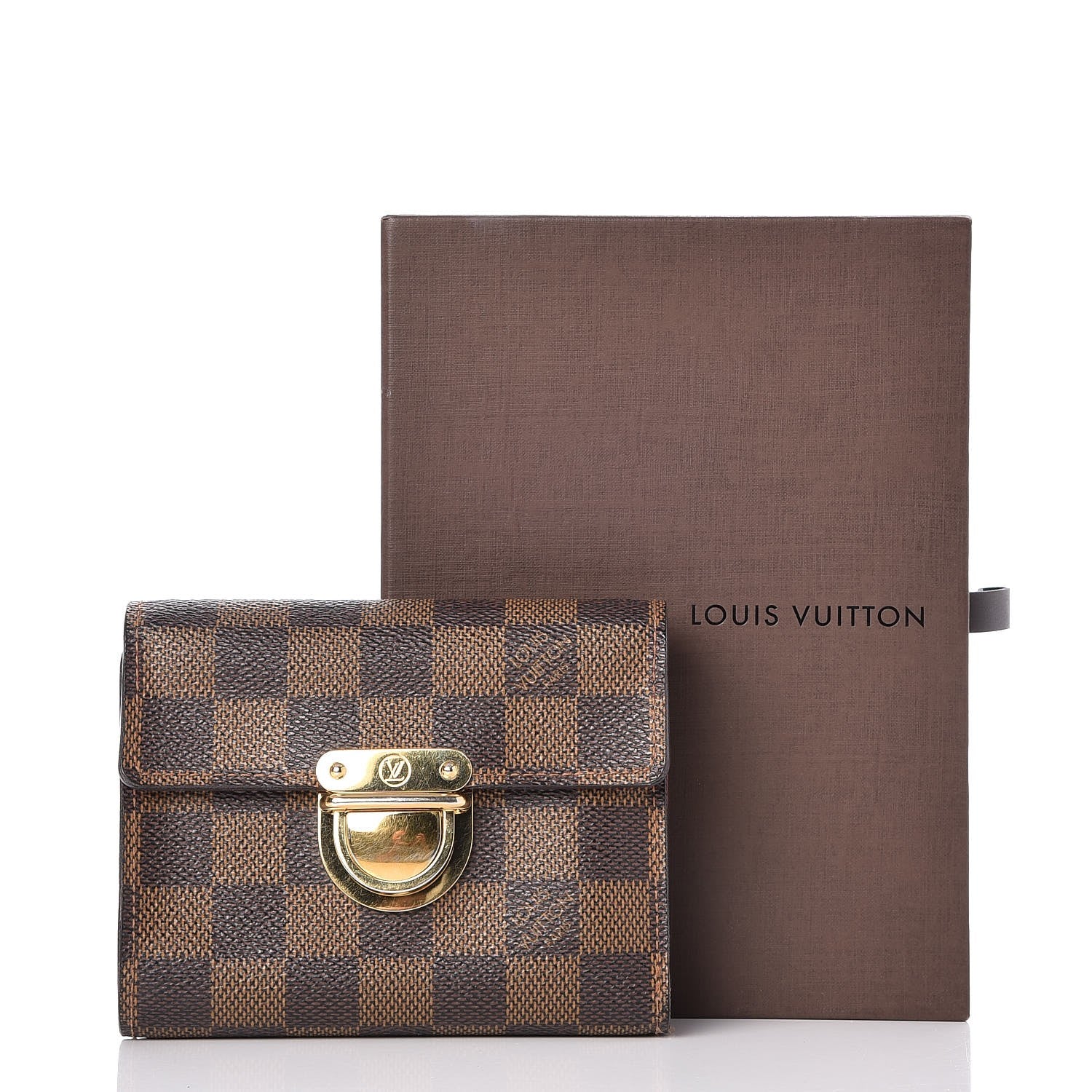 Louis Vuitton Damier Ebene Koala Compact Wallet 8 of 8