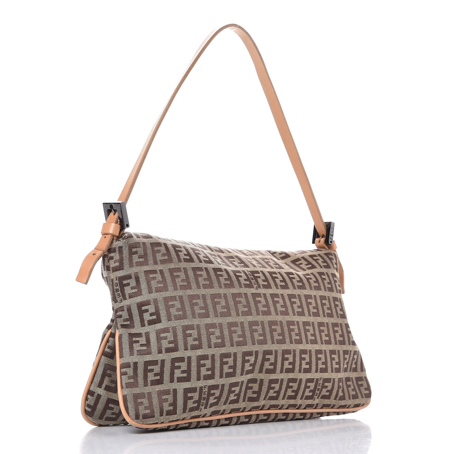 Fendi Zucchino Baguette Tan 3 of 11
