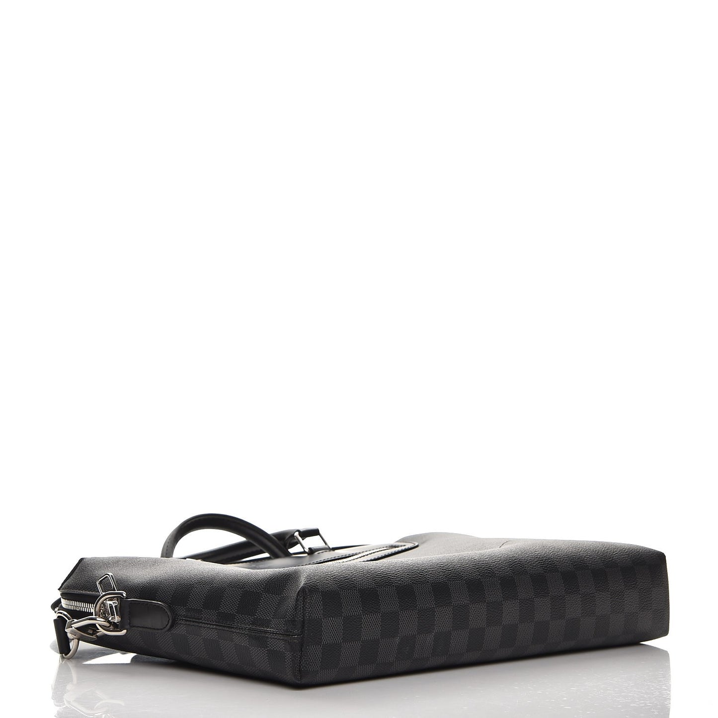 Damier Graphite Porte-Documents Jour