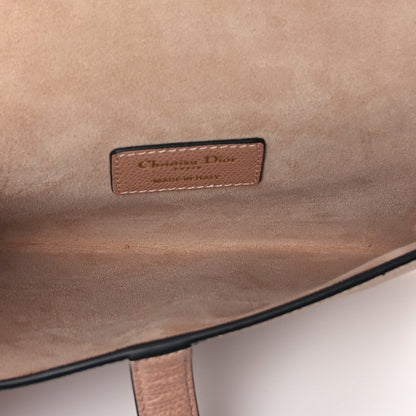 Christian Dior Grained Calfskin Saddle Clutch Fard 4 of 9