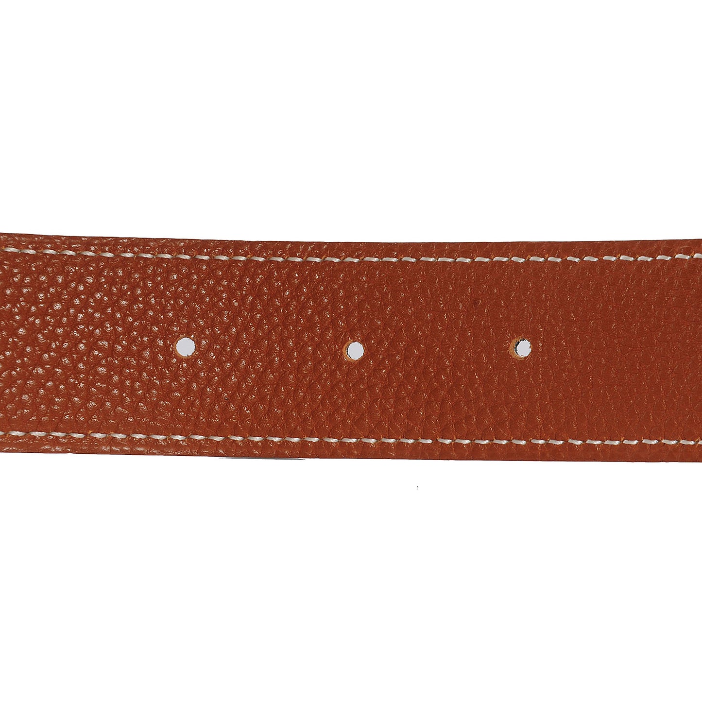 Epsom Togo Reversible Brushed H Constance 32mm Belt 70 Black Gold