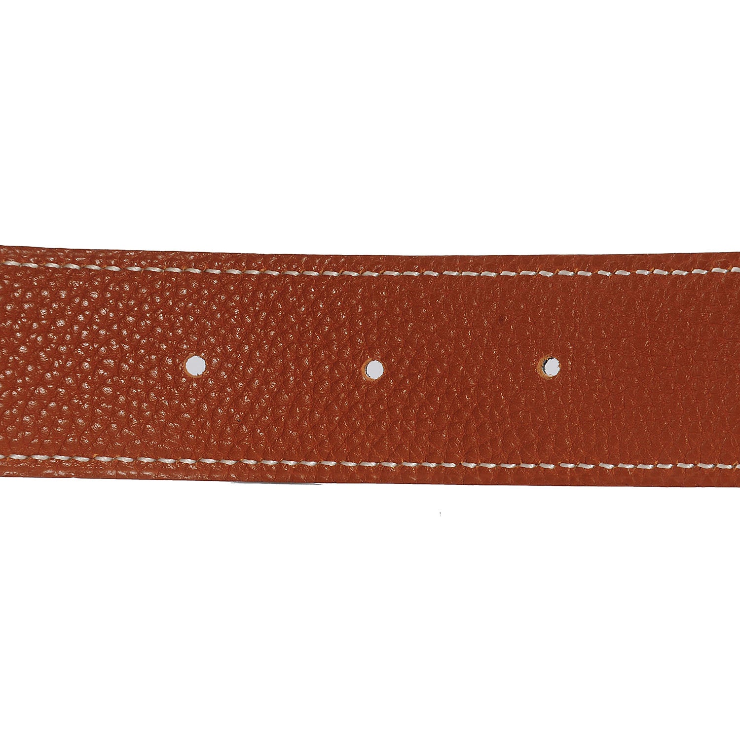 Hermes Epsom Togo Reversible Brushed H Constance 32mm Belt 70 Black Gold 6 of 7