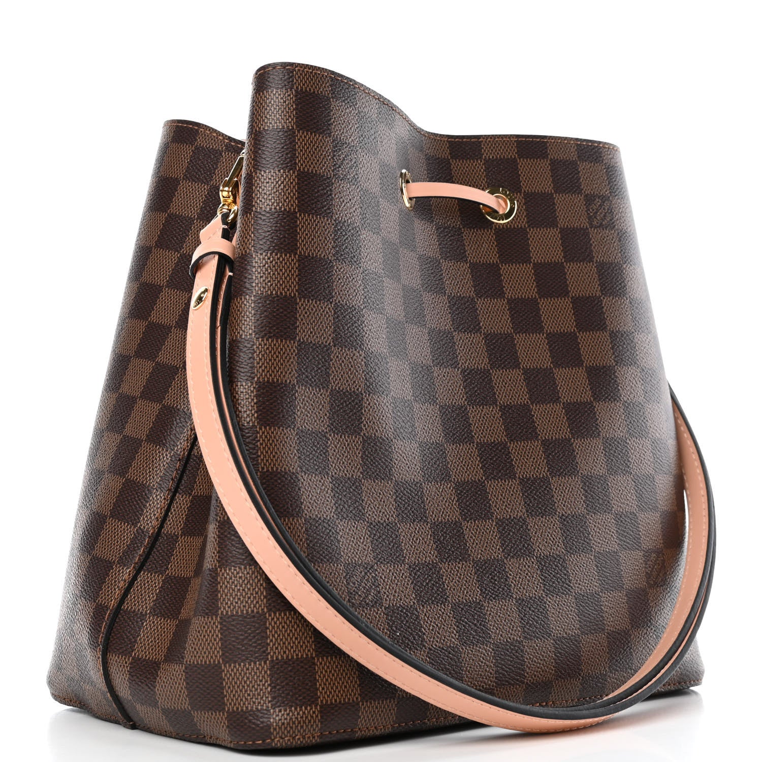 Louis Vuitton Damier Ebene Neonoe MM Venus Pink 2 of 4