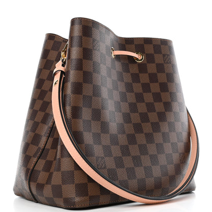 Louis Vuitton Damier Ebene Neonoe MM Venus Pink 2 of 4
