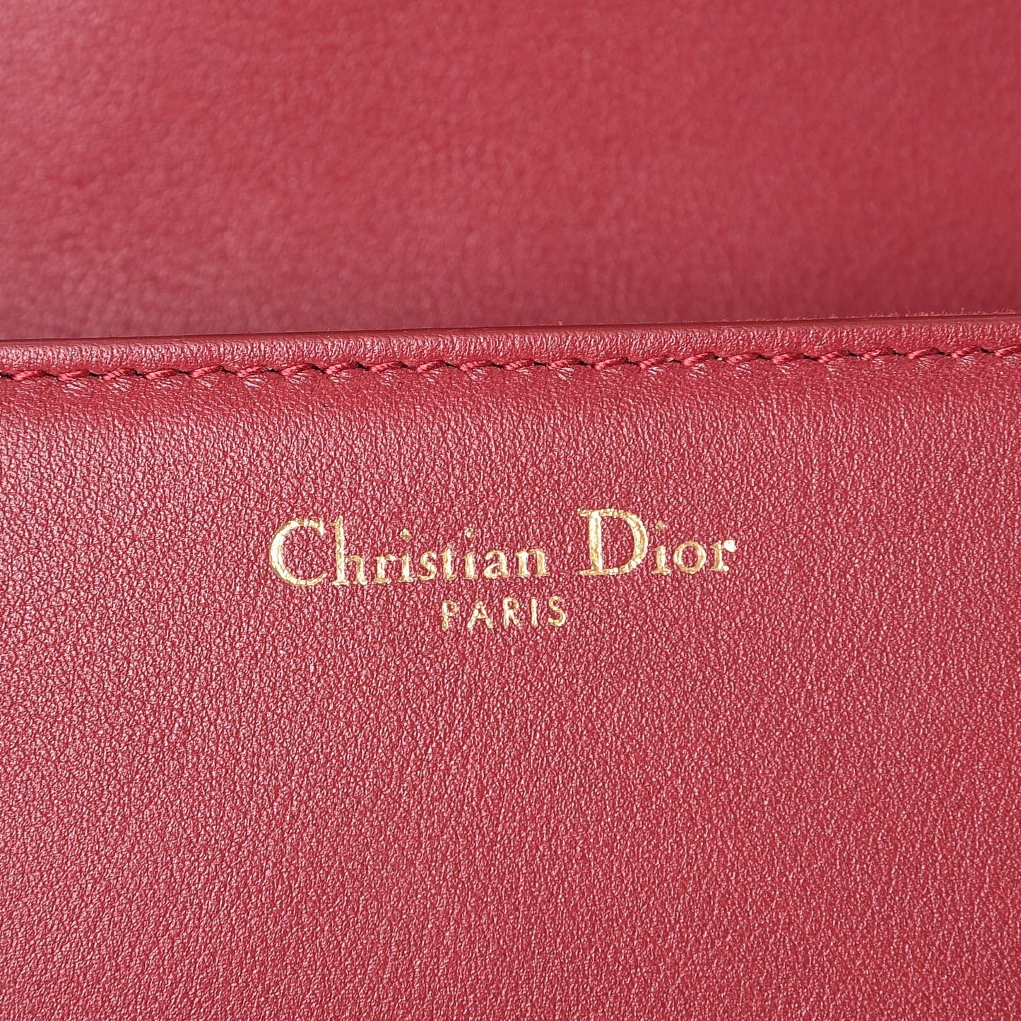 Smooth Calfskin Mini C'est Flap Bag Red