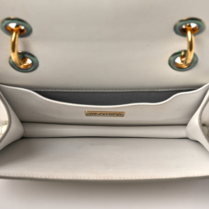 Dolce & Gabbana Smooth Calfskin Small DG Amore Envelope Bag White 5 of 9