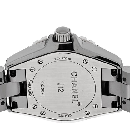 Chanel Titanium Ceramic 33mm J12 Chromatic Quartz Watch 4 of 4