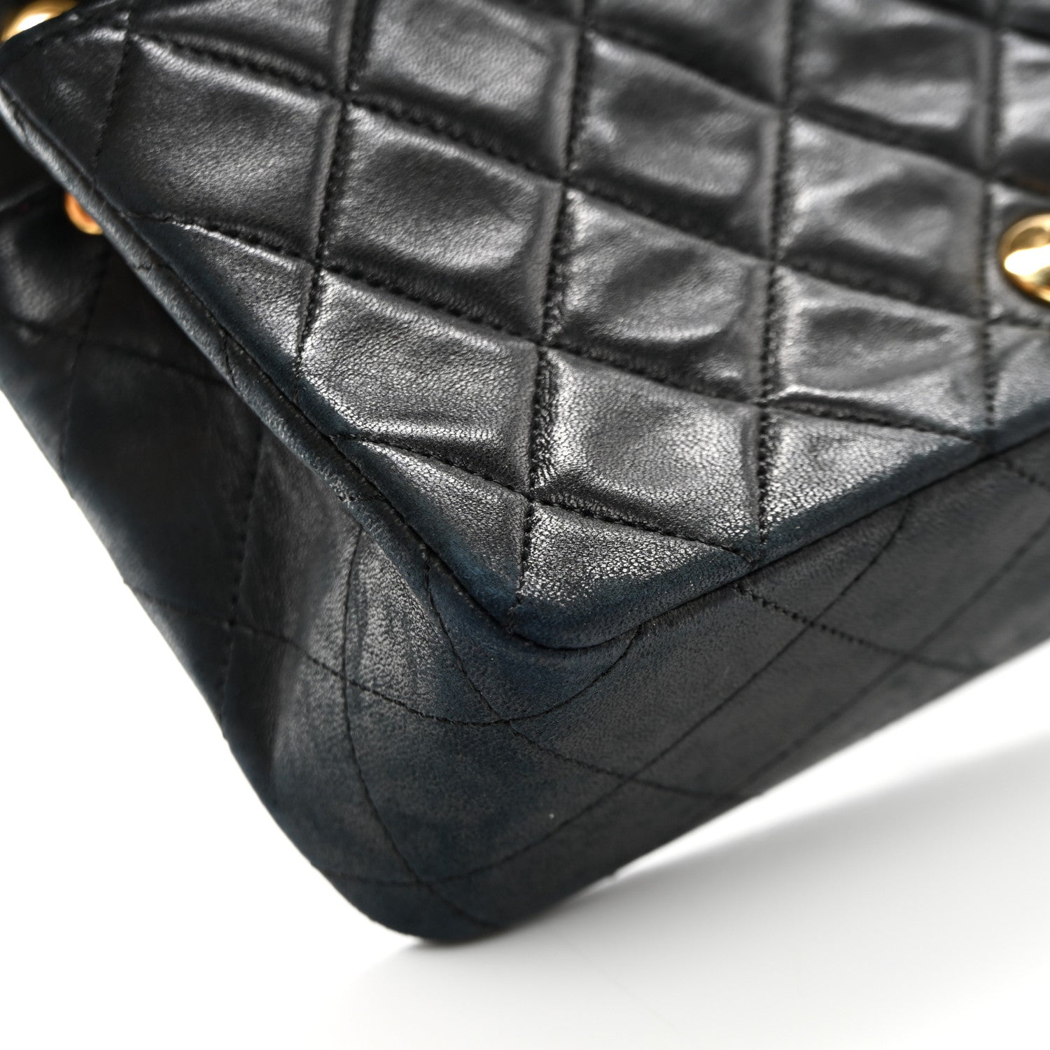 Chanel Lambskin Quilted Small Single Flap Black 12 of 12