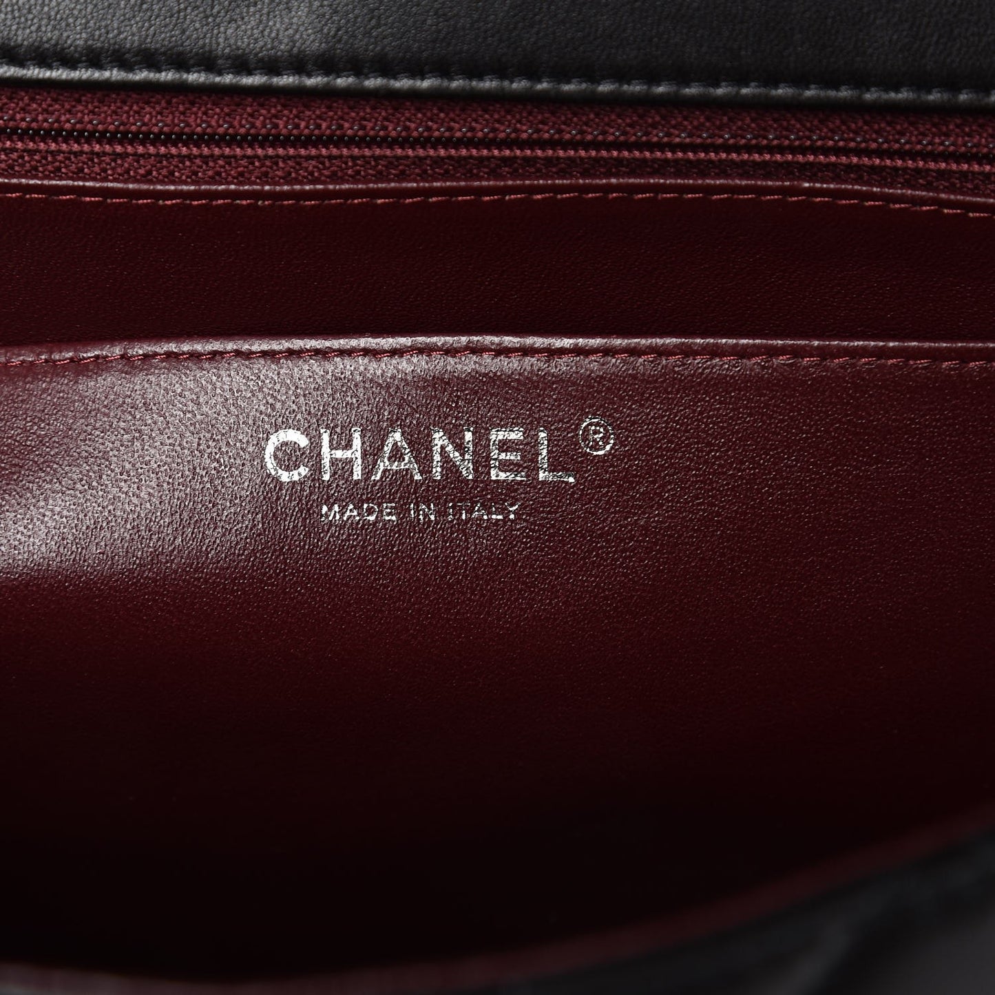 Lambskin Quilted Maxi Single Flap Black