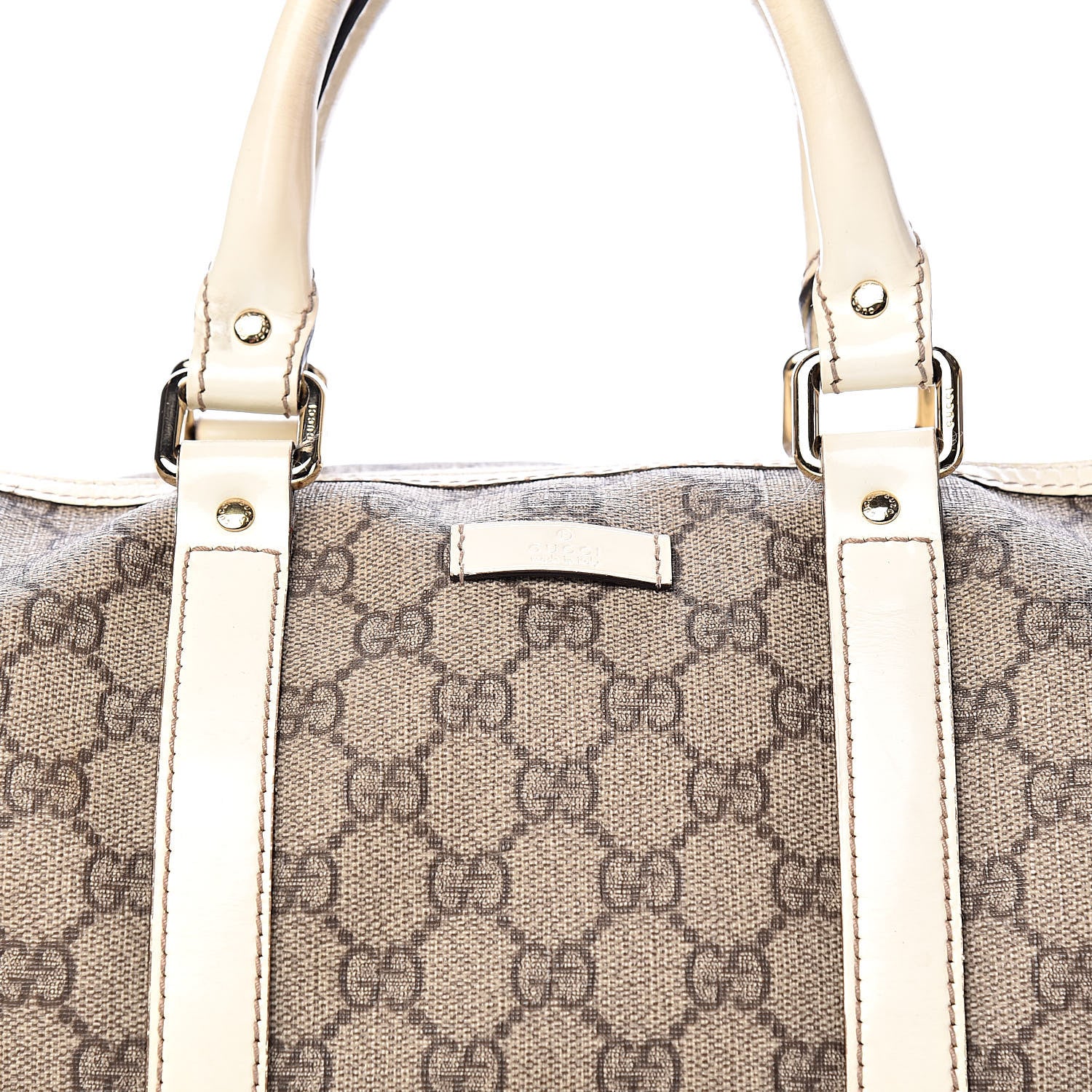 Gucci GG Plus Monogram Medium Joy Boston Off White 14 of 14