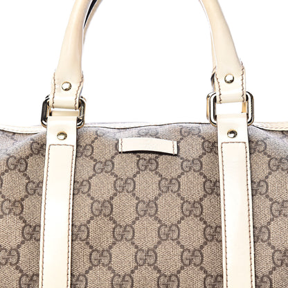 Gucci GG Plus Monogram Medium Joy Boston Off White 14 of 14