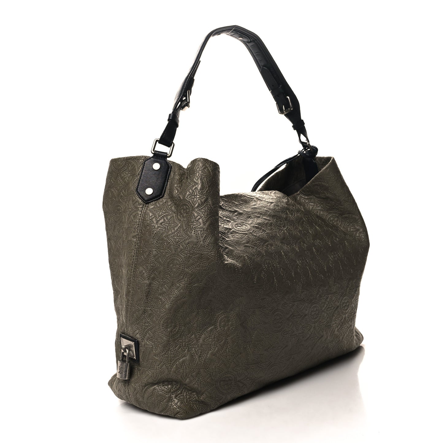 Monogram Lambskin Antheia Hobo GM Olive