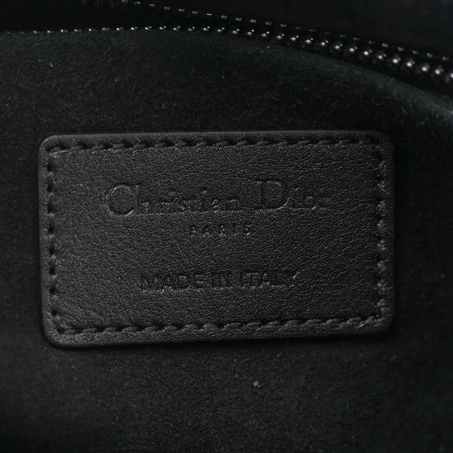 Calfskin Cannage Medium The Lady 95.22 Black