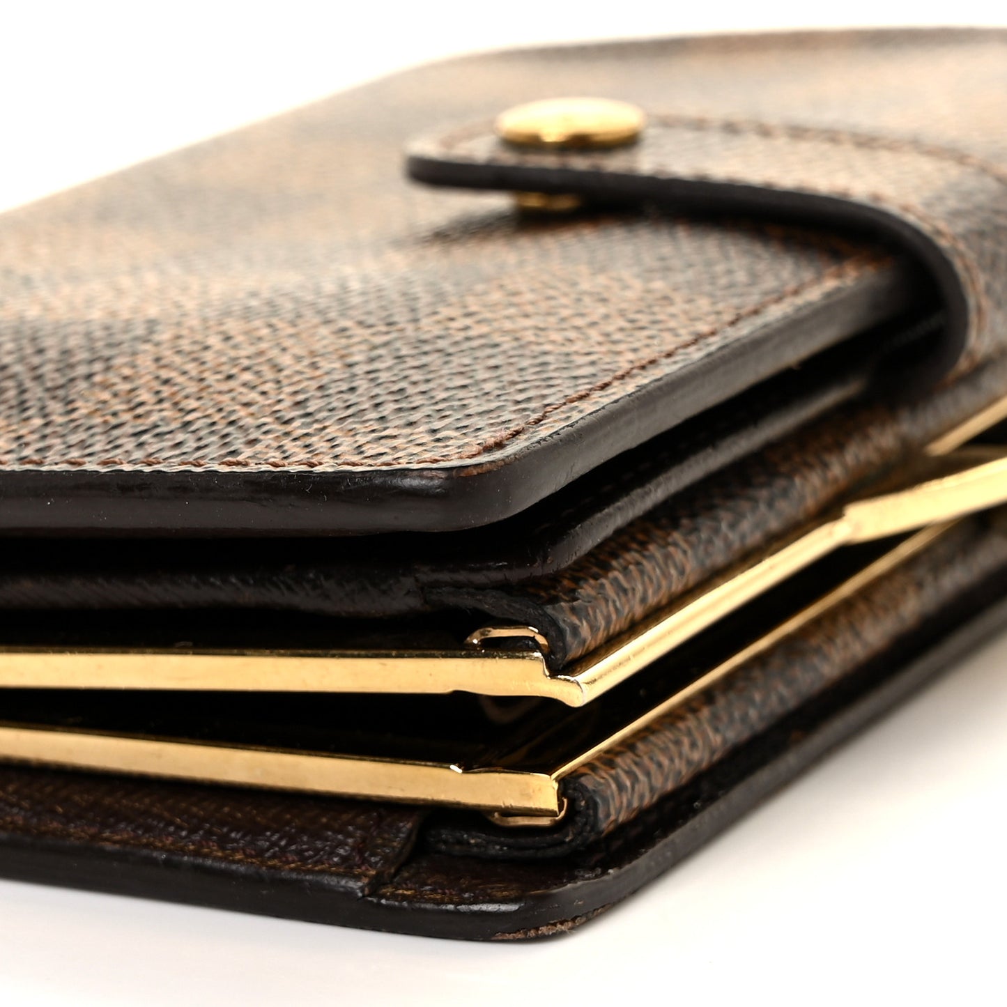 Damier Ebene French Purse Wallet