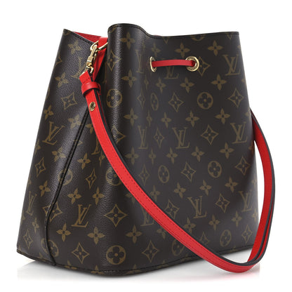Louis Vuitton Monogram Neonoe MM Coquelicot 2 of 7