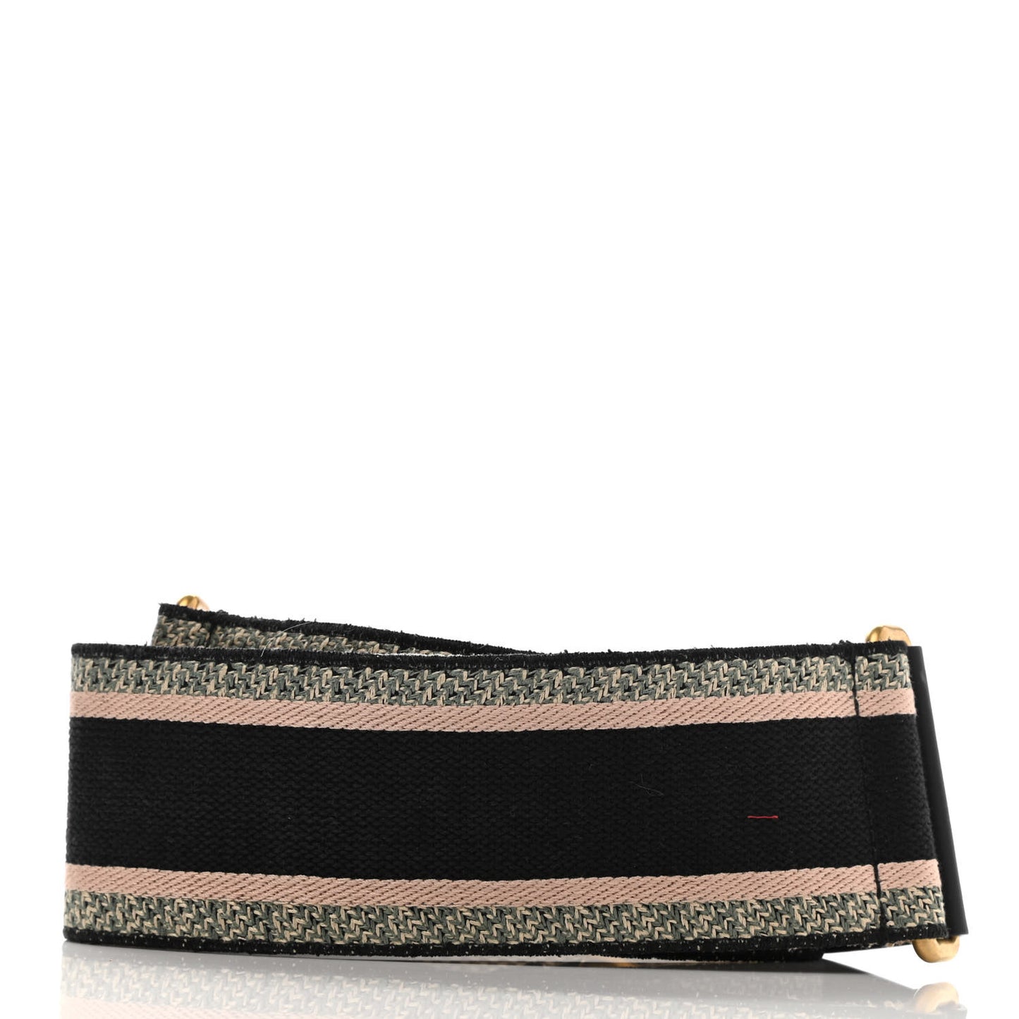 Canvas Embroidered Shoulder Strap Rose Multicolor