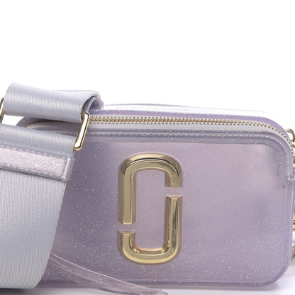 Marc Jacobs Jelly Glitter Small Snapshot Camera Bag Silver Multi 10 of 13