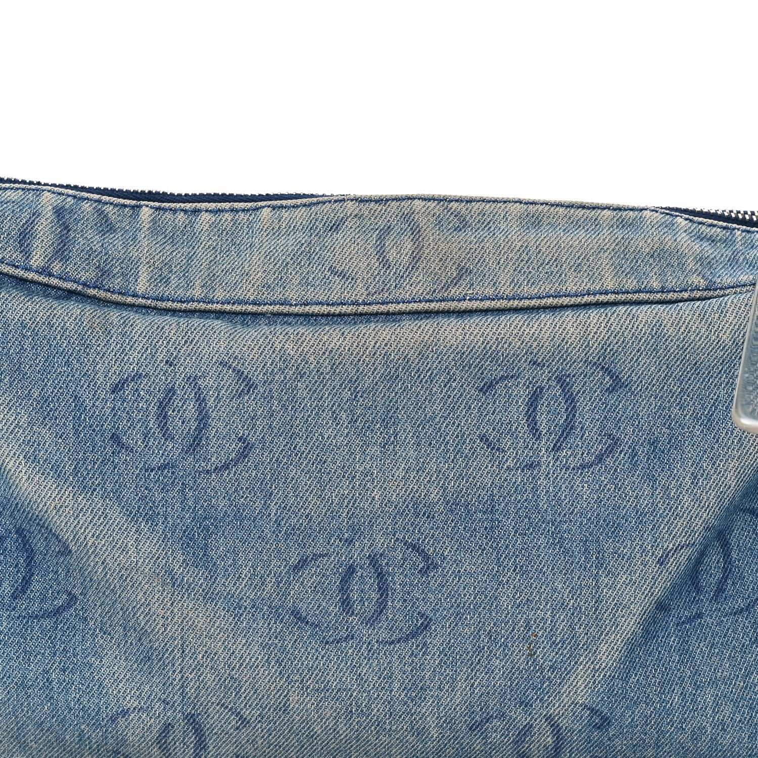 Chanel Denim CC Small Hobo Light Blue 7 of 7