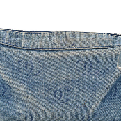 Chanel Denim CC Small Hobo Light Blue 7 of 7
