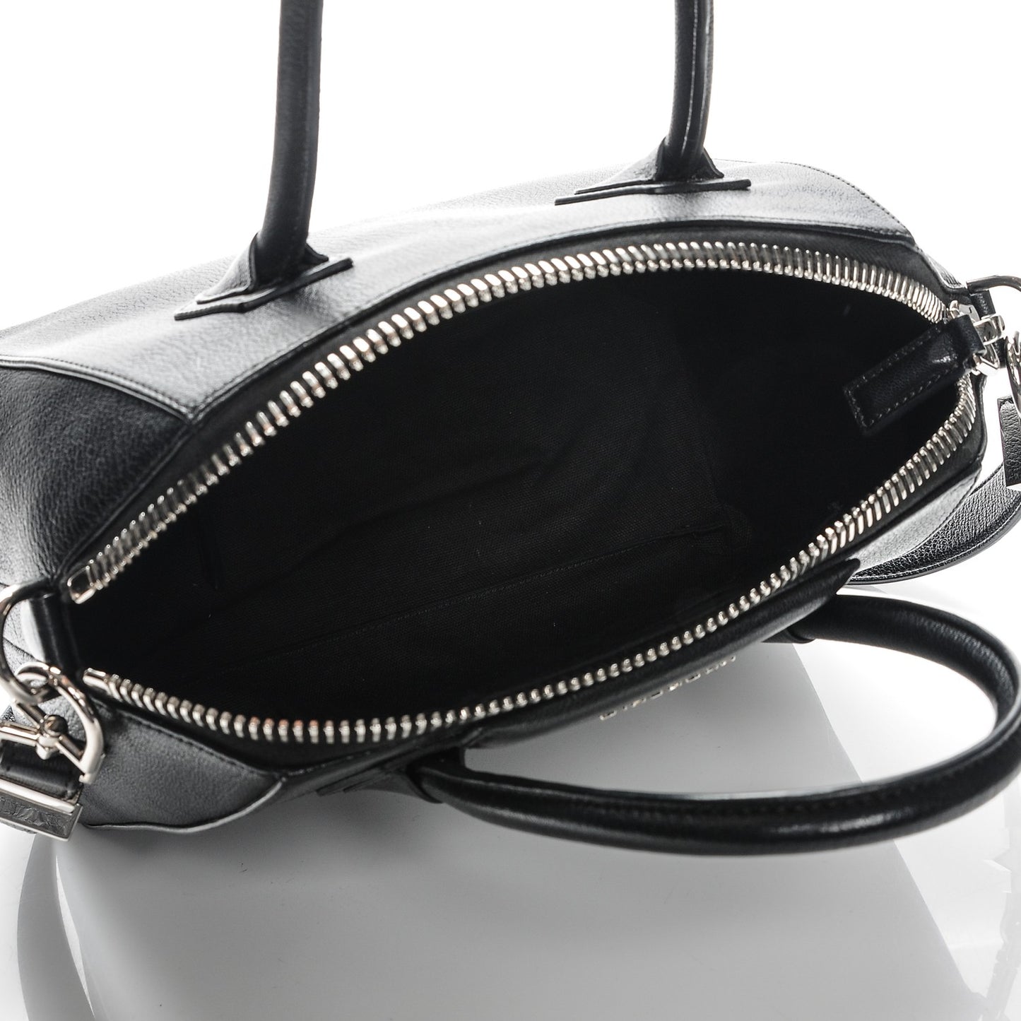 Sugar Goatskin Small Antigona Black