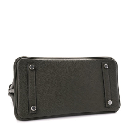 Hermes Togo Birkin 25 Vert De Gris 3 of 10