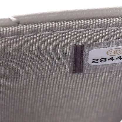 Chanel Lambskin Quilted Trendy CC Wallet On Chain WOC Grey 8 of 12