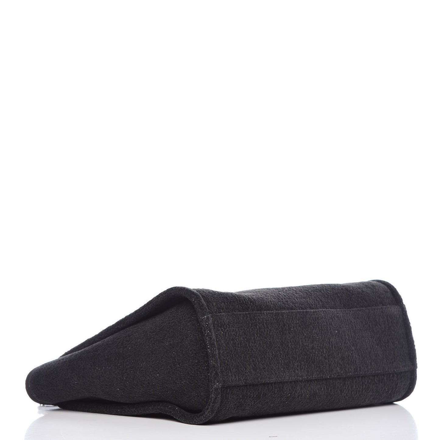Lurex Boucle Small Deauville Tote Black