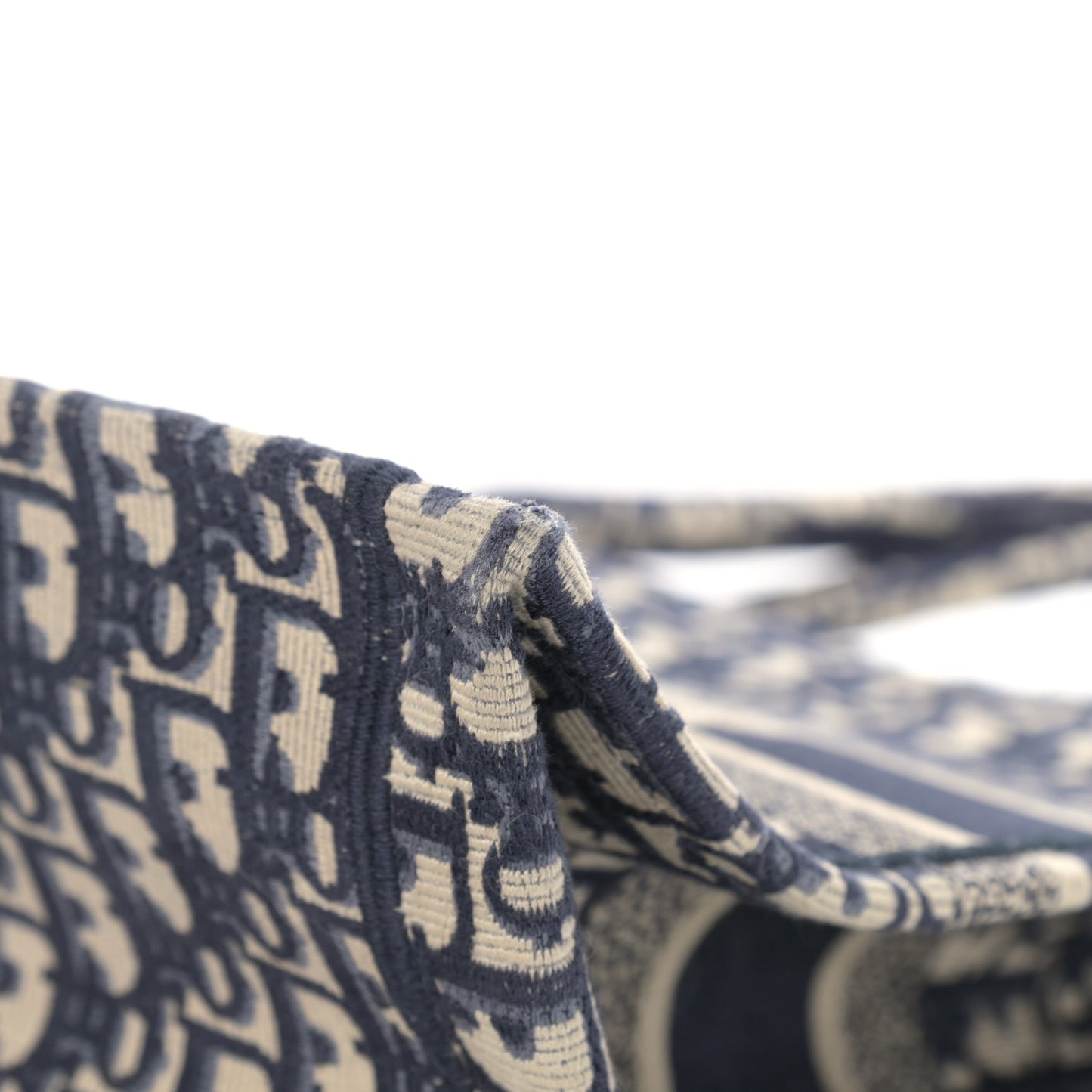 Oblique Medium Book Tote Blue Multicolor