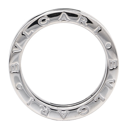 Bulgari 18K White Gold B.Zero1 Two-Band Ring 52 6 9 of 10