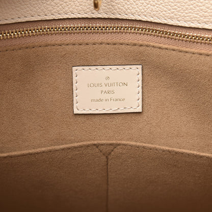 Louis Vuitton Empreinte Monogram Giant Onthego GM Creme 6 of 11