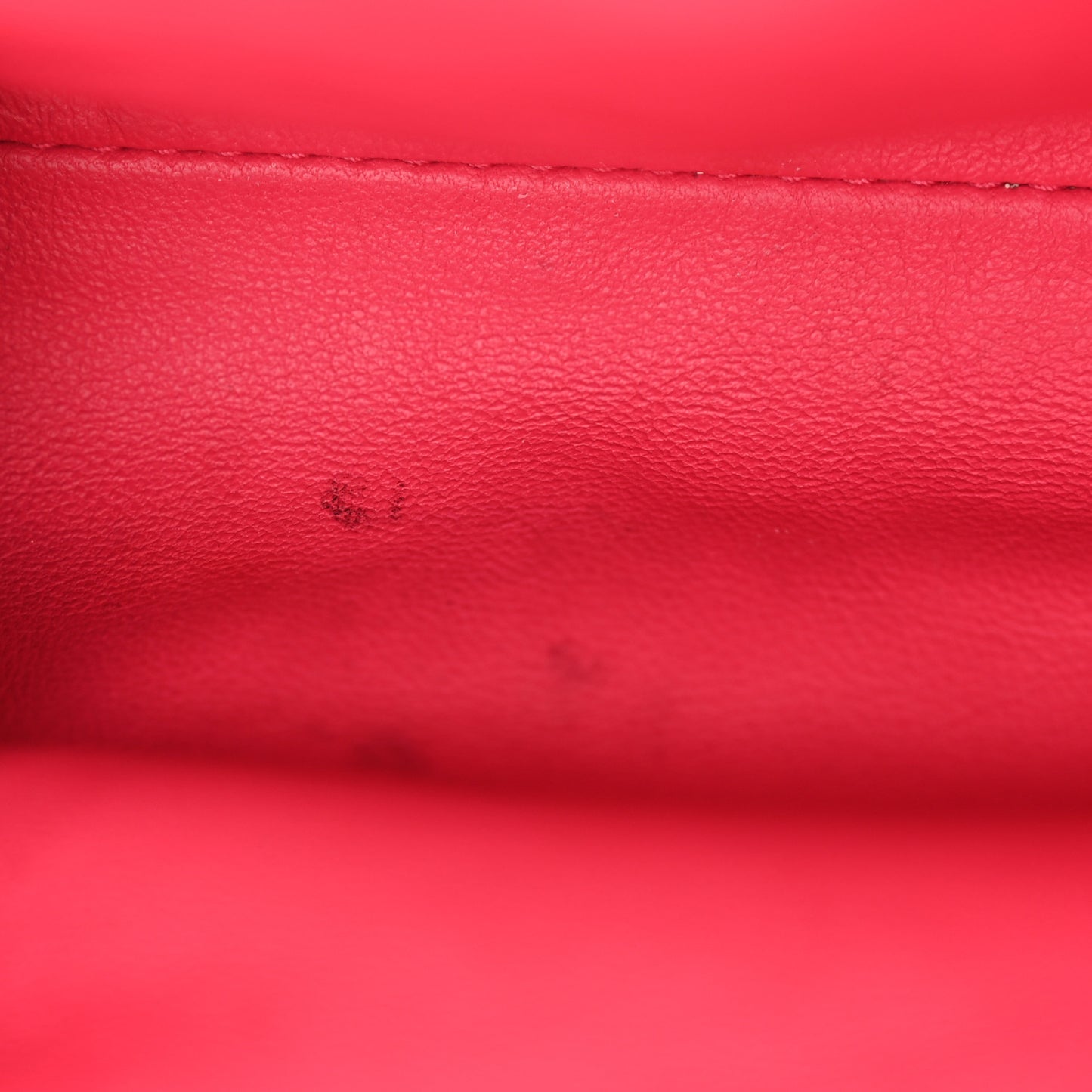 Nappa Intrecciato The Mini Pouch Rosa Shock