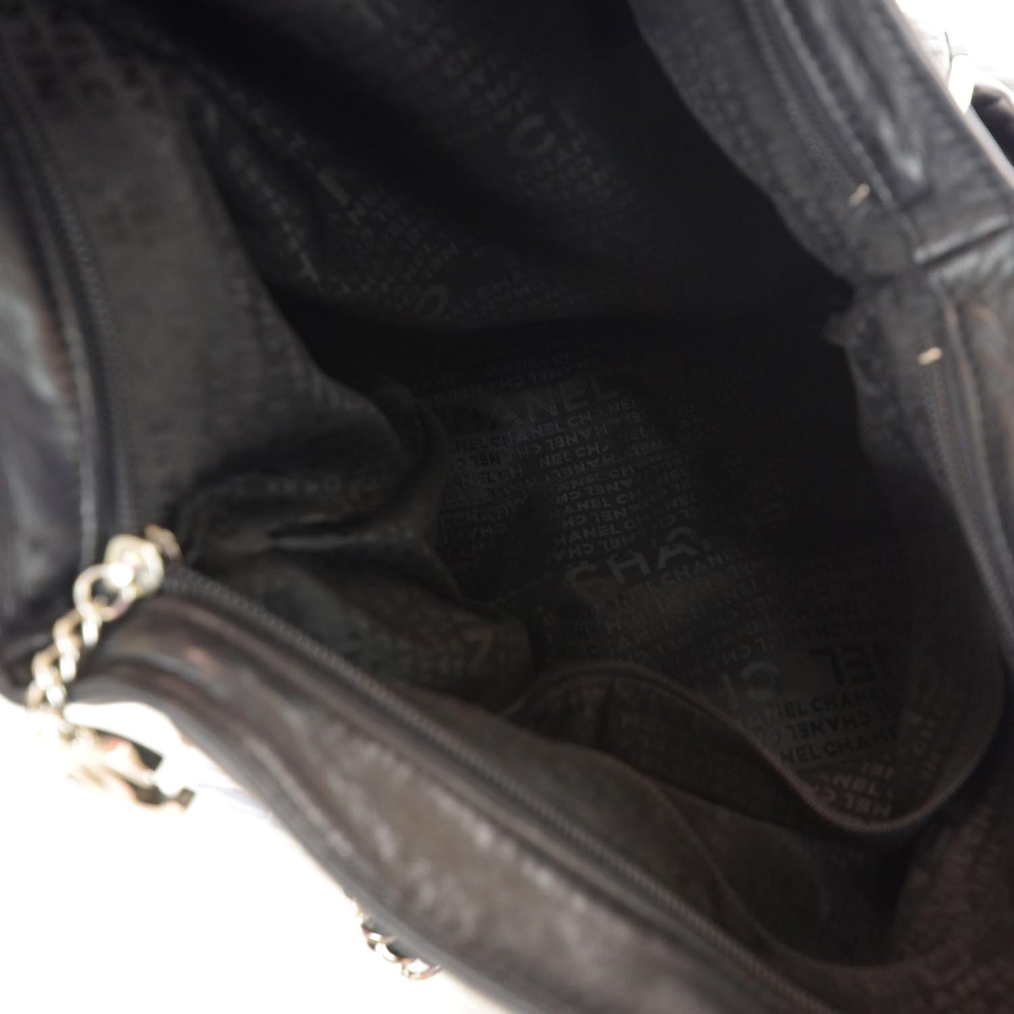 Lambskin Large Ultimate Soft Tote Black